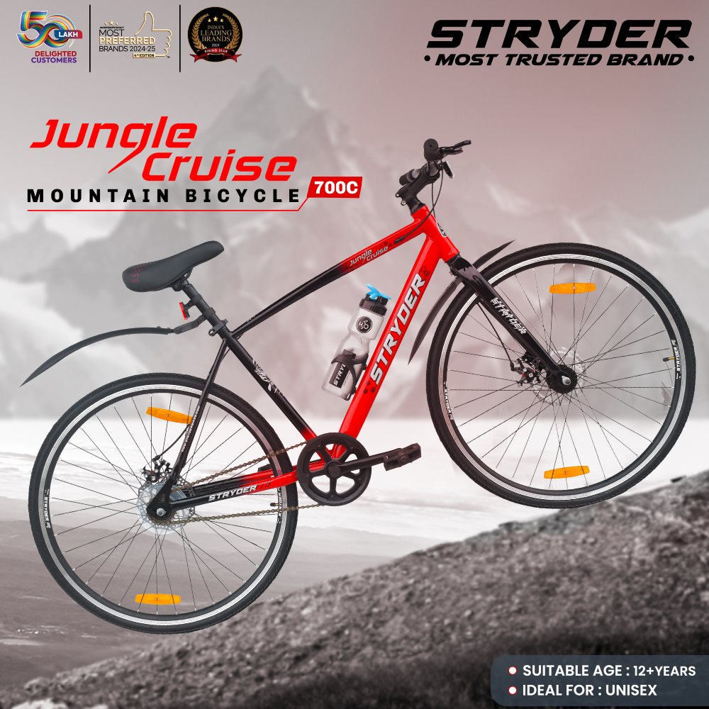 tata jungle cruise 700c - red