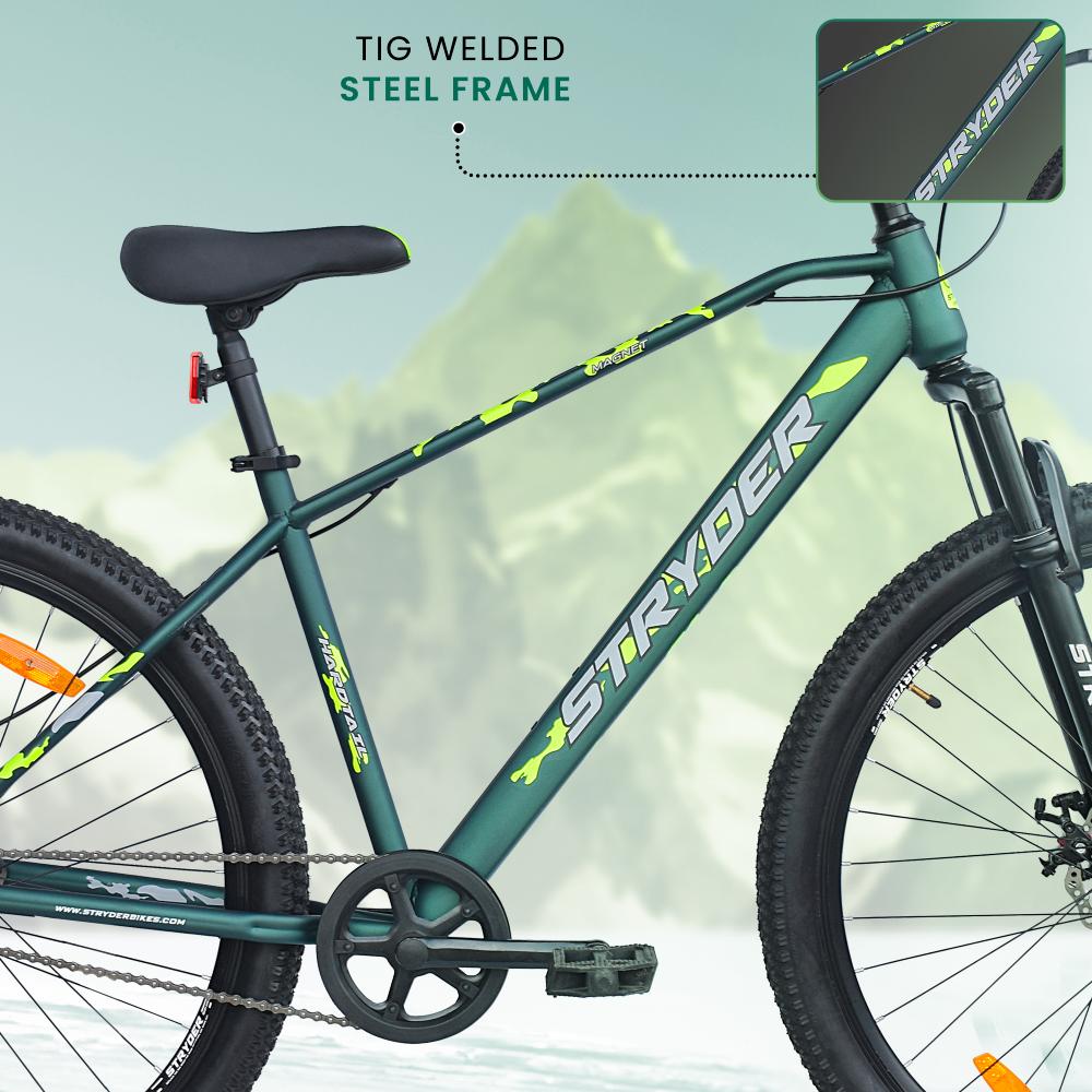 29 Inch Military Green Magnet Mountain Bike - military green