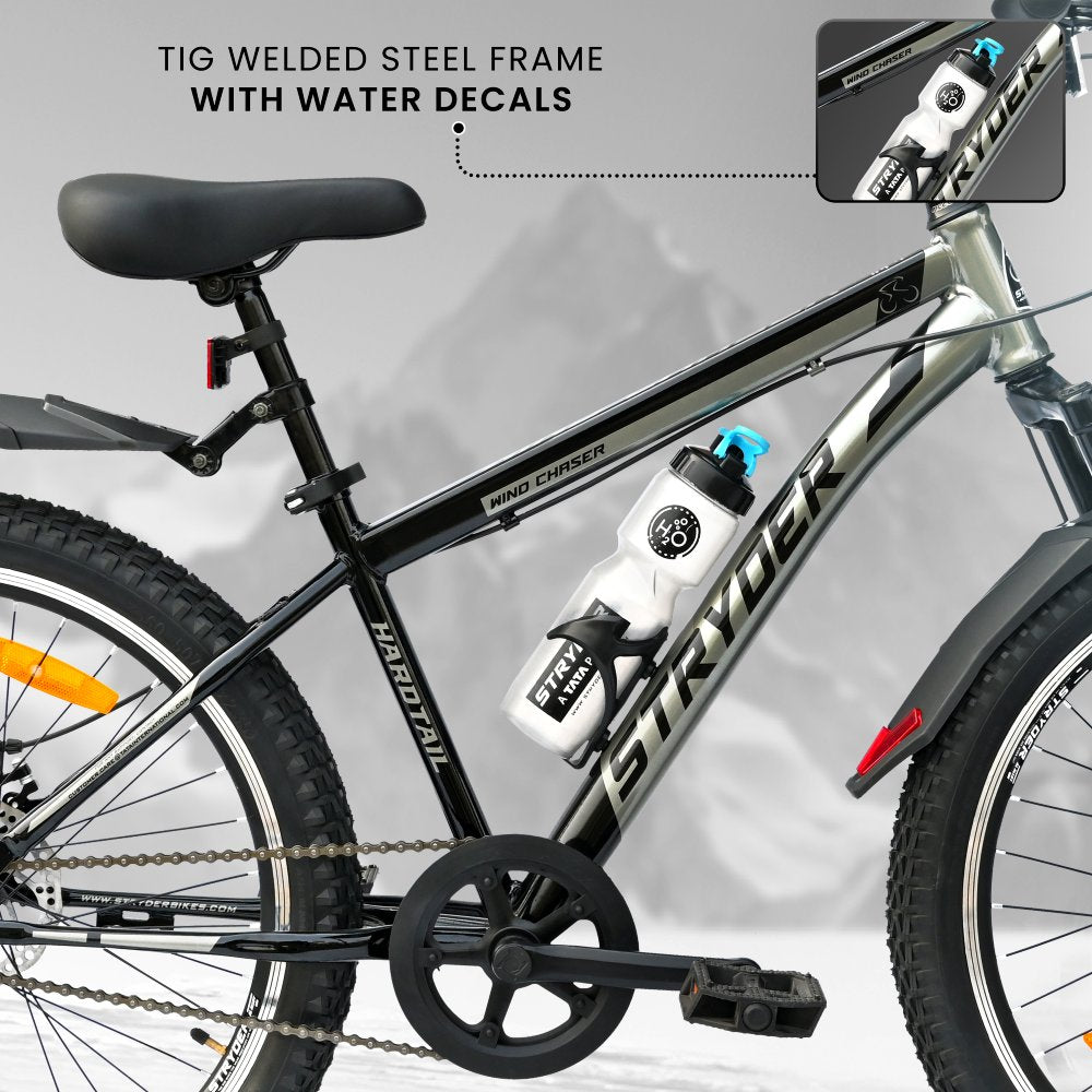 Wind Chaser MTB Bike - grey/black