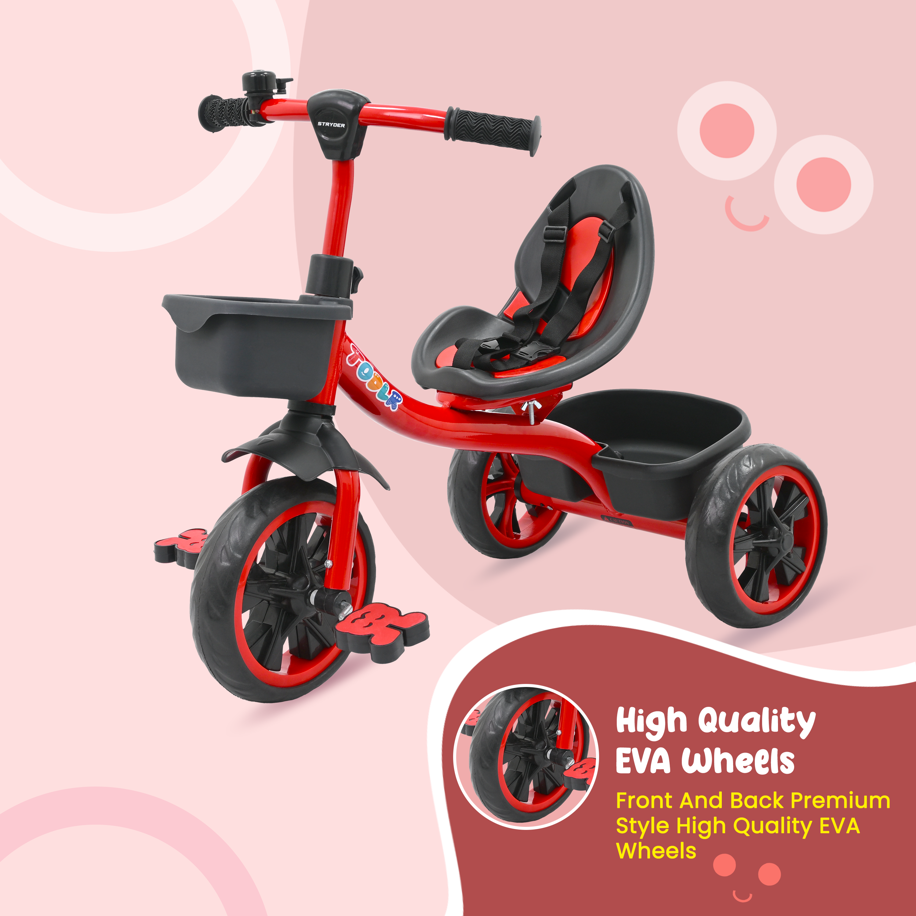 Nody Tricycle - Red