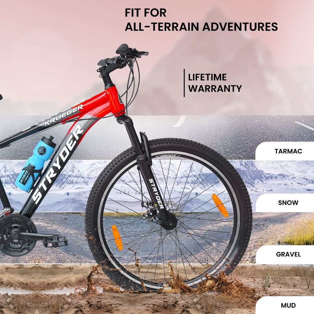 tata 27.5T KRUEGER 21 SPEED - red