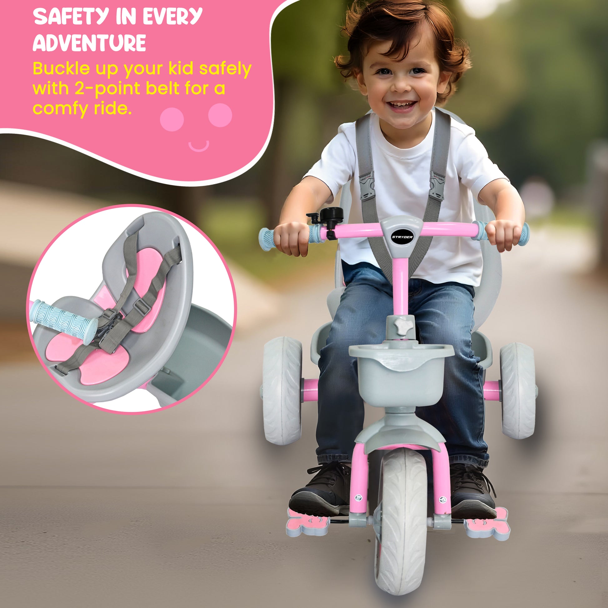 Todlr Tricycle - Pink
