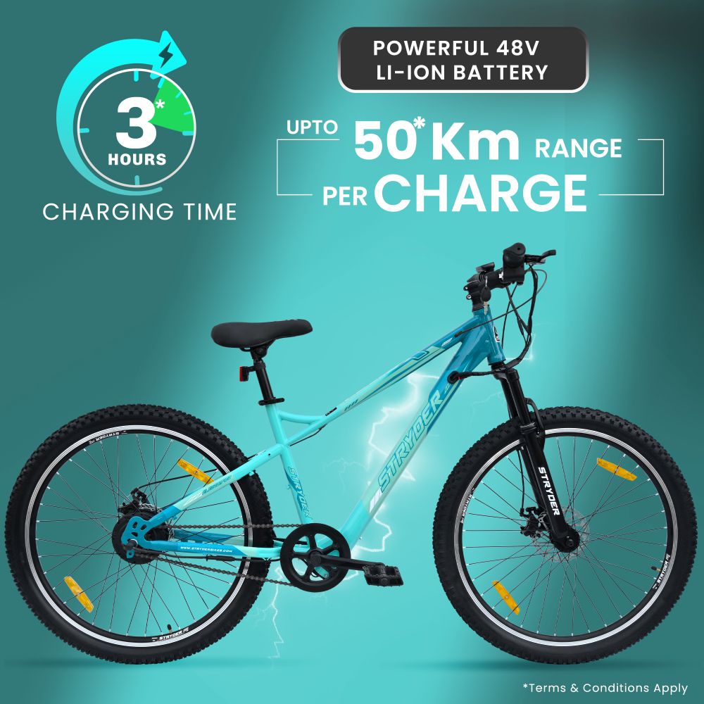 Voltic X Electric Bicycle - blue