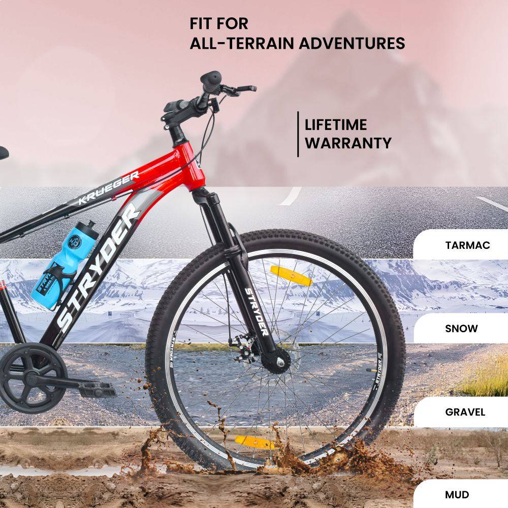 tata Krueger MTB Bike - red