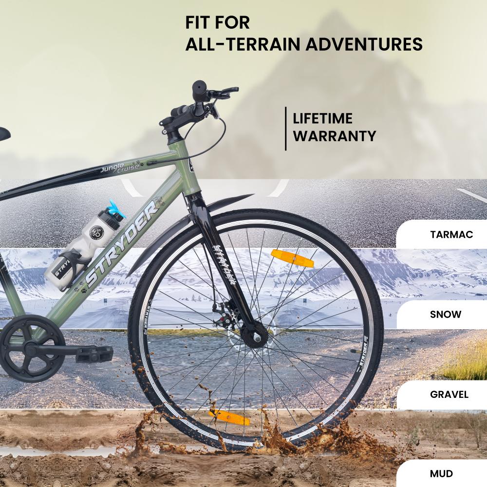 tata jungle cruise 700c - sage green