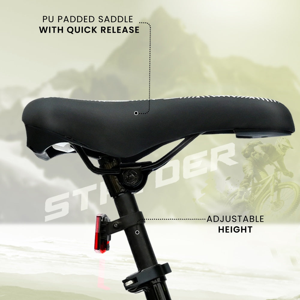 Vortex 21 Speed MTB Bike - black/green