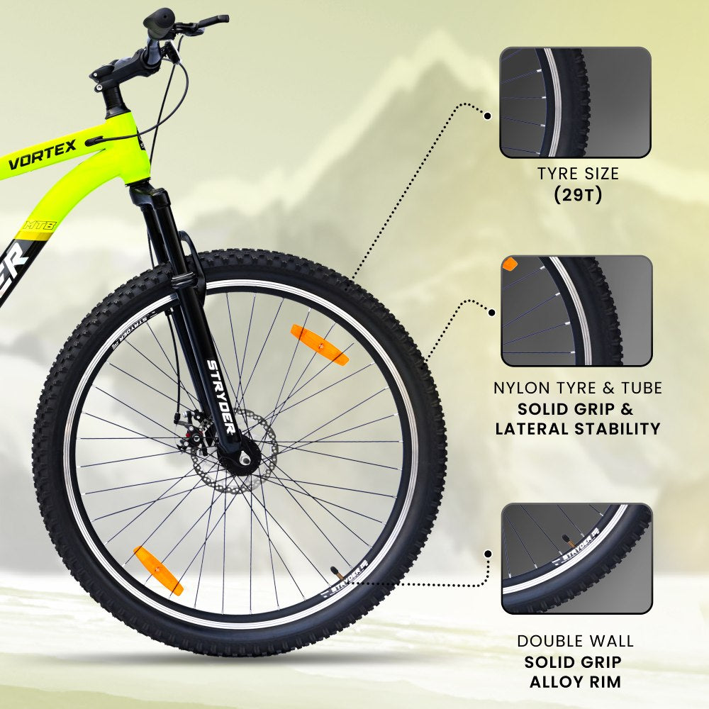 TATA 29T VORTEX - black/green