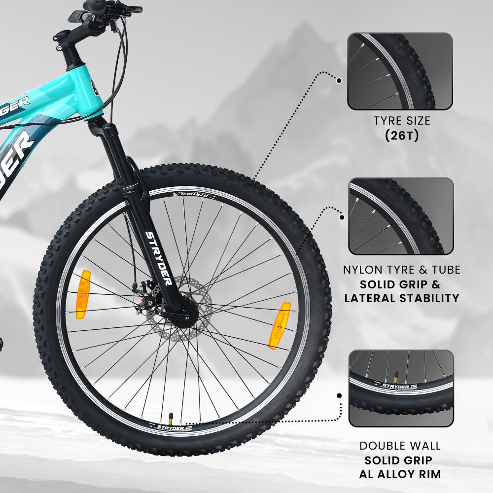 tata 27.5T KRUEGER 21 SPEED - green