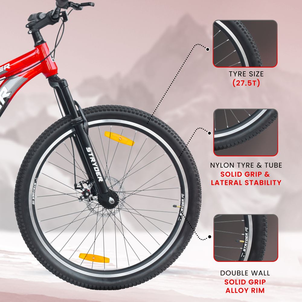 tata Krueger MTB Bike - red