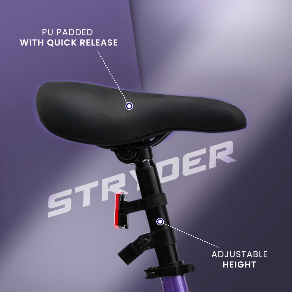 tata stryder voltic go ebike - purple