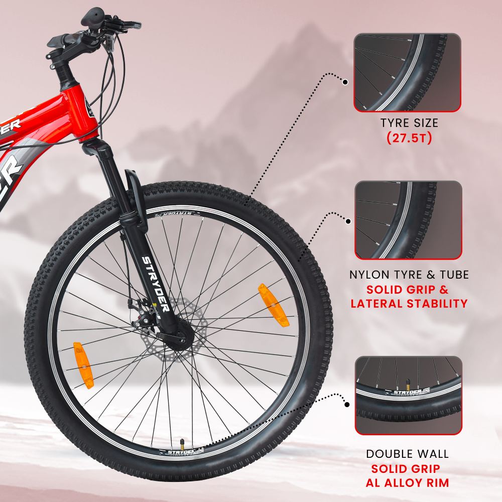 tata 27.5T KRUEGER 21 SPEED - red