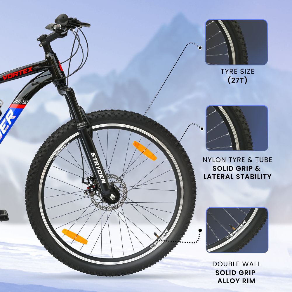 27.5 Inch Vortex MTB Bike - black/blue