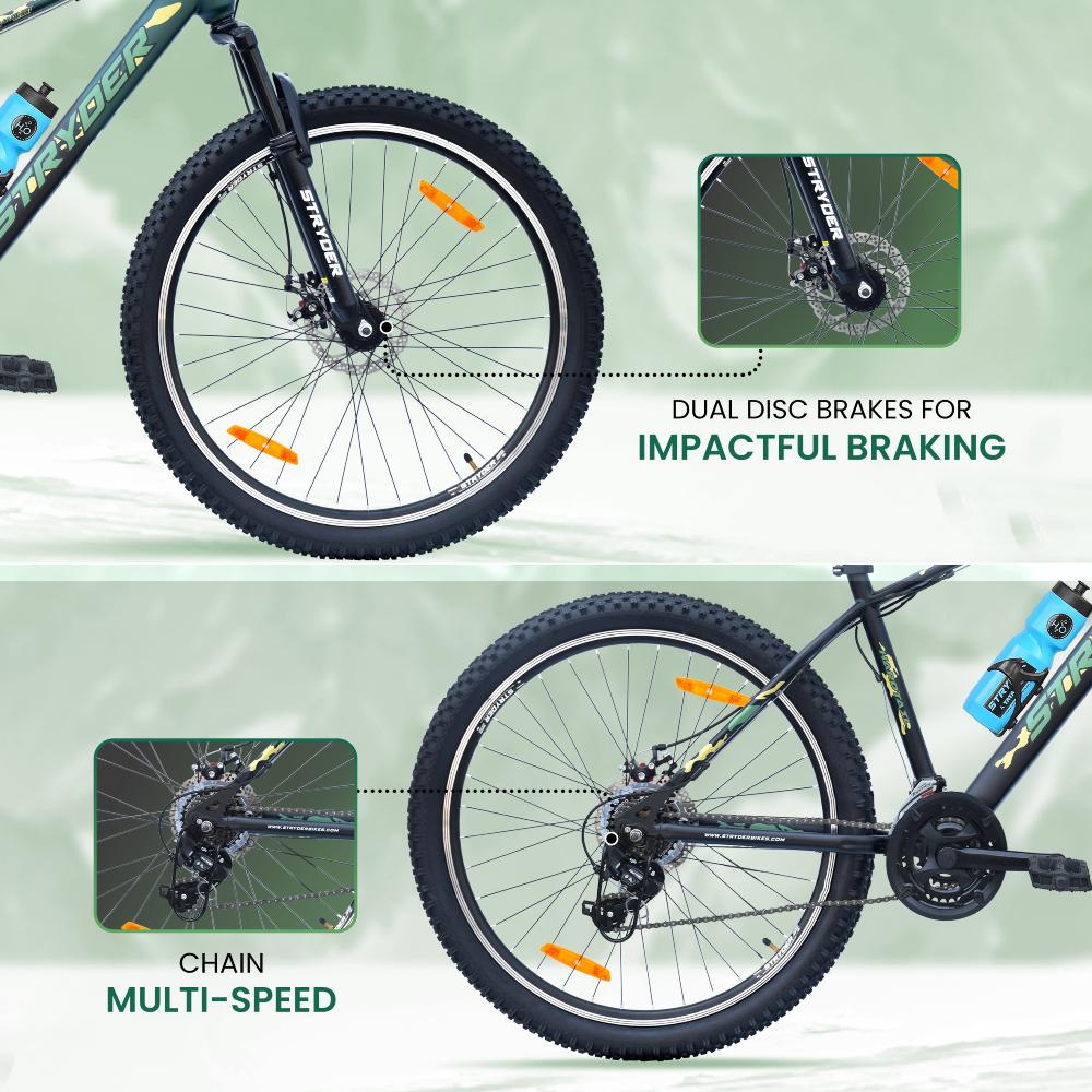 27.5T MAGNET 21 SPEED - black/green