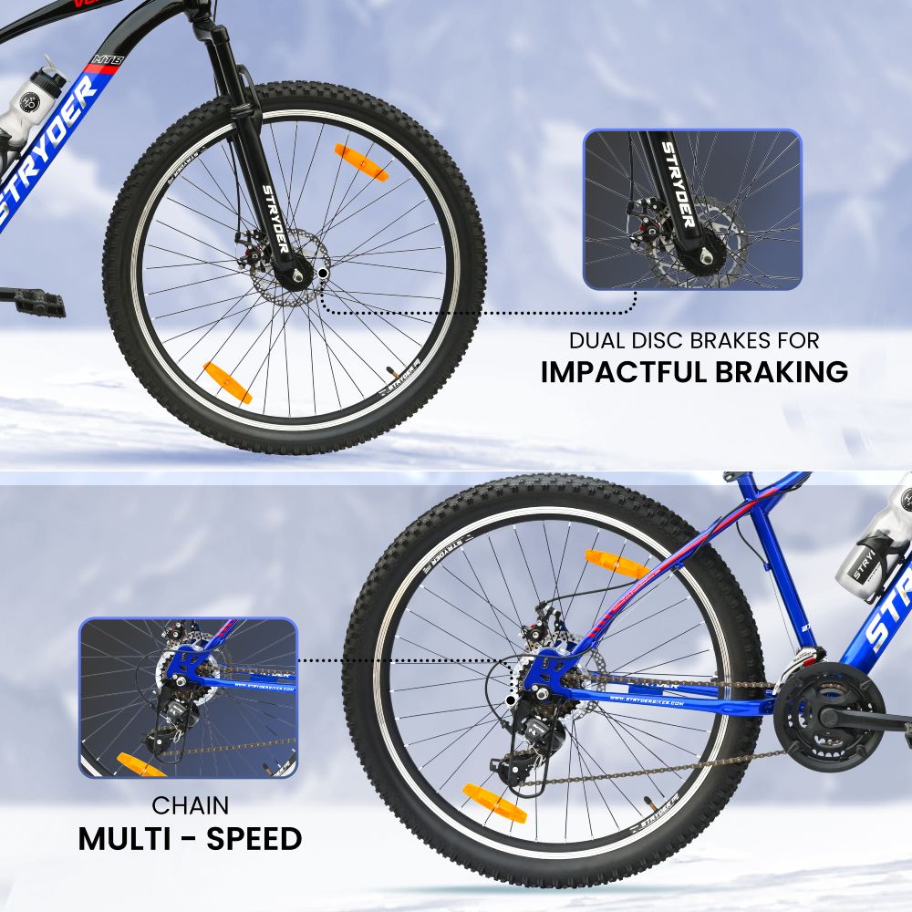 27.5 Inch Vortex MTB Bike - black/blue