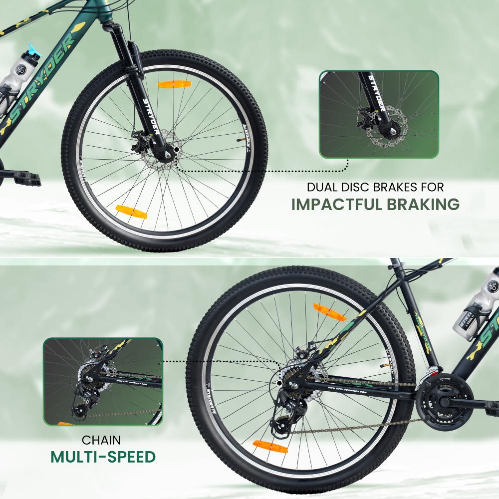 29T MAGNET 21 SPEED
- black/green