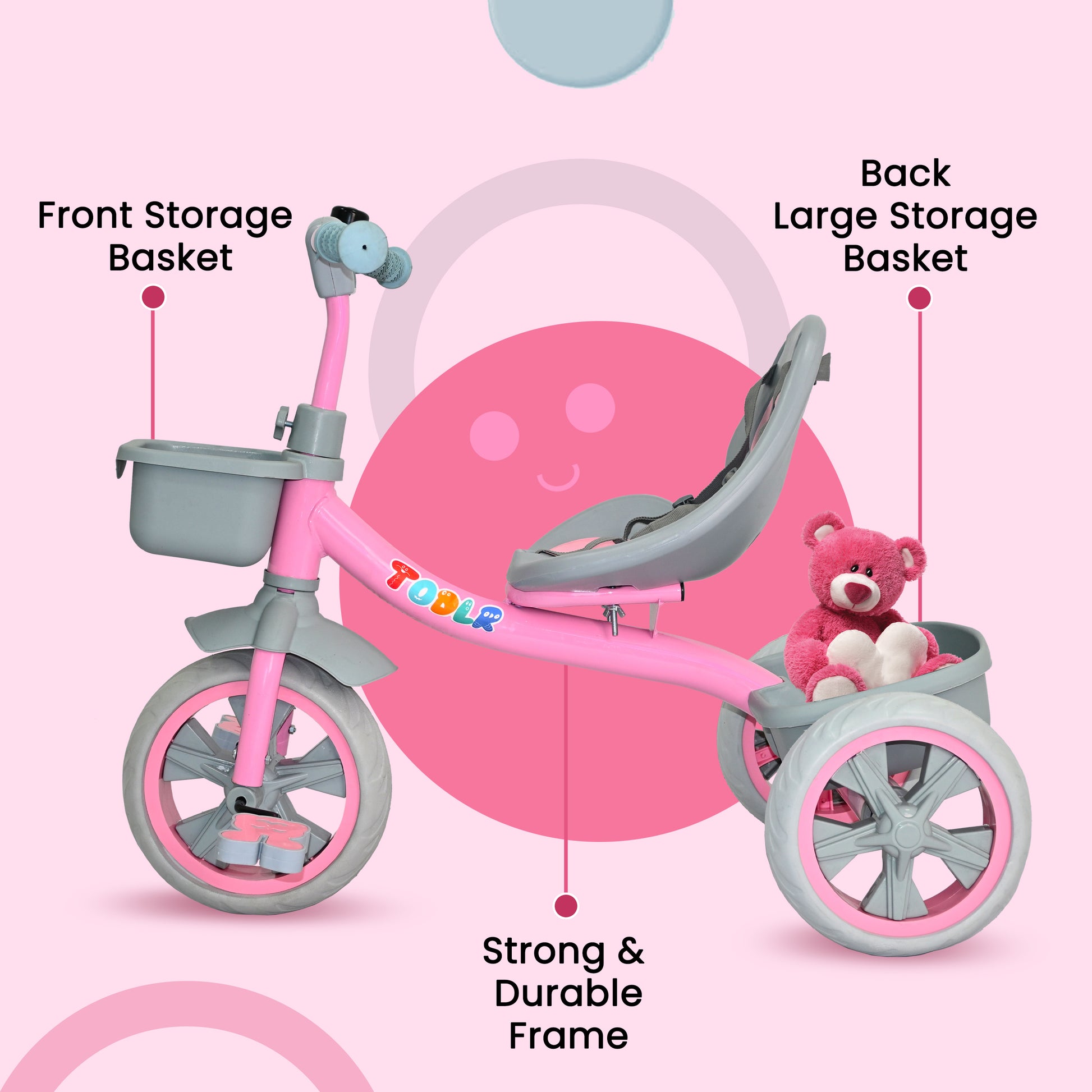 Todlr Tricycle - Pink