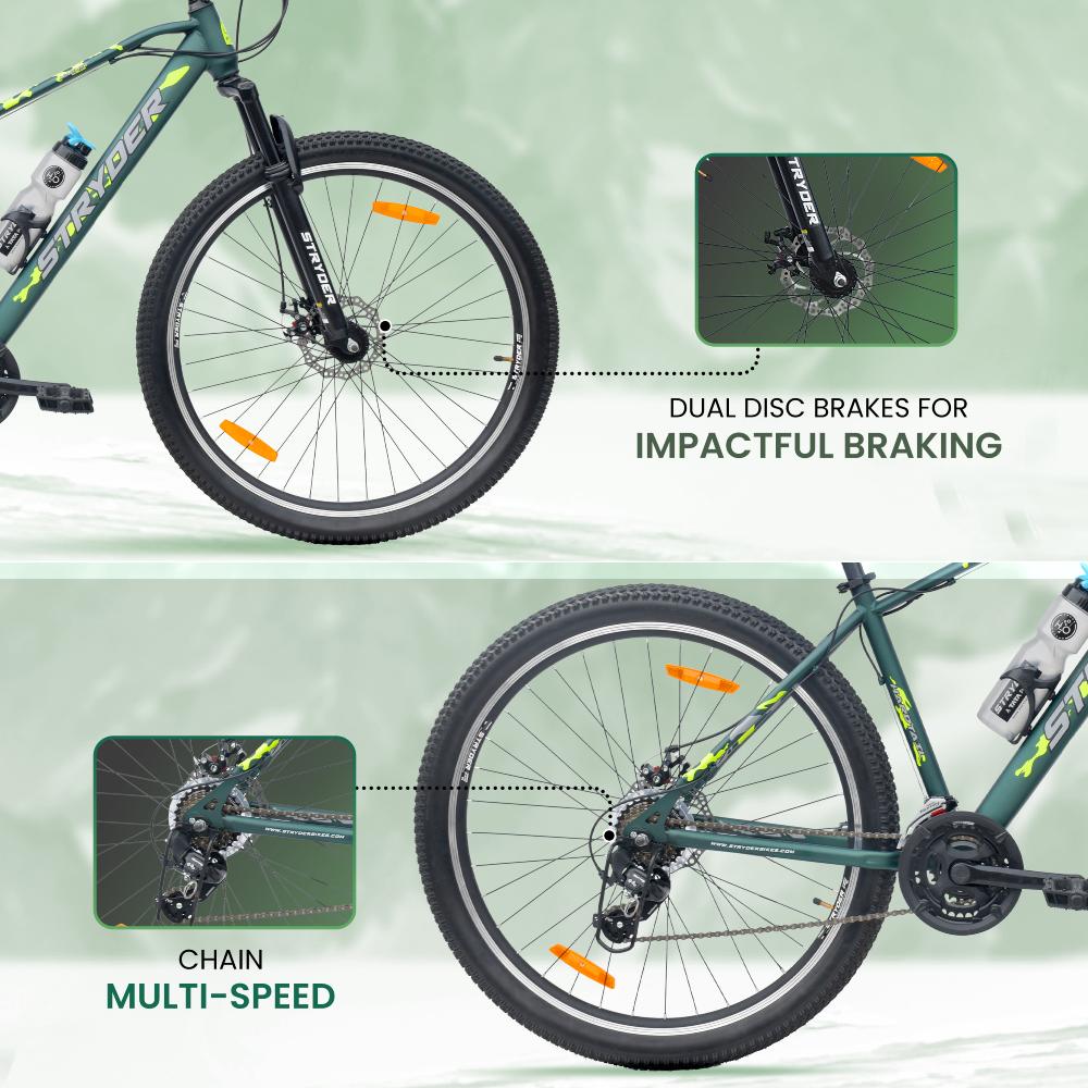 29T MAGNET 21 SPEED
- military green
