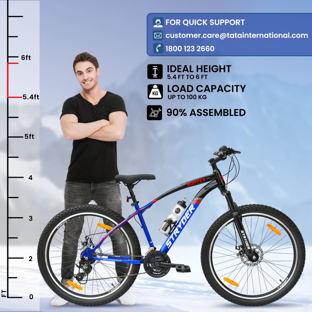 27.5 Inch Vortex MTB Bike - black/blue