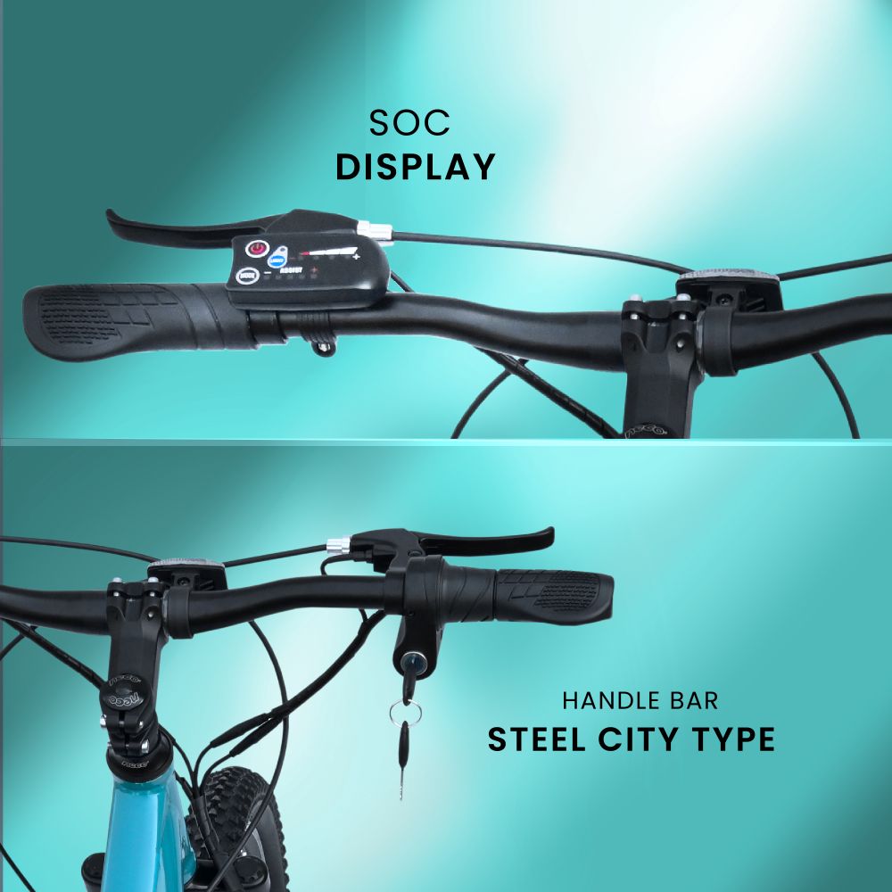 Voltic X Electric Bicycle - blue