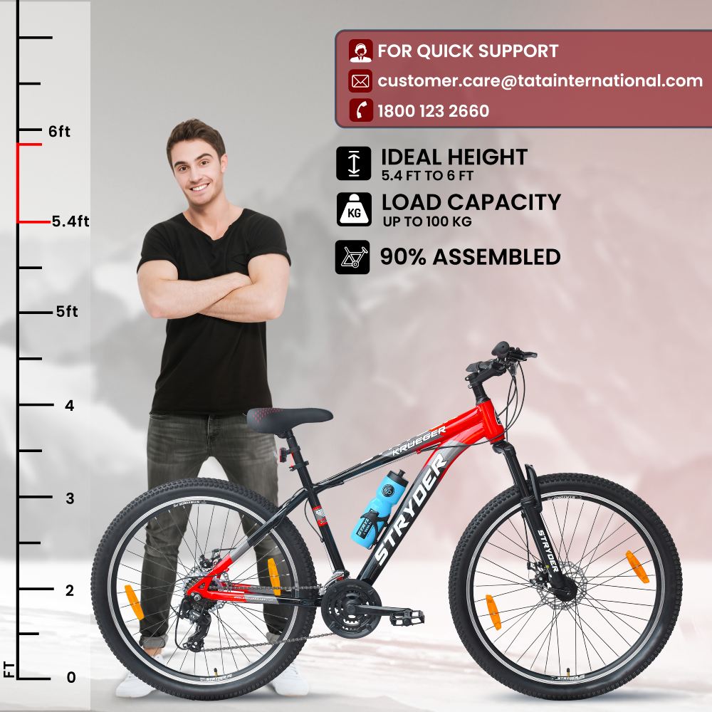 tata 27.5T KRUEGER 21 SPEED - red