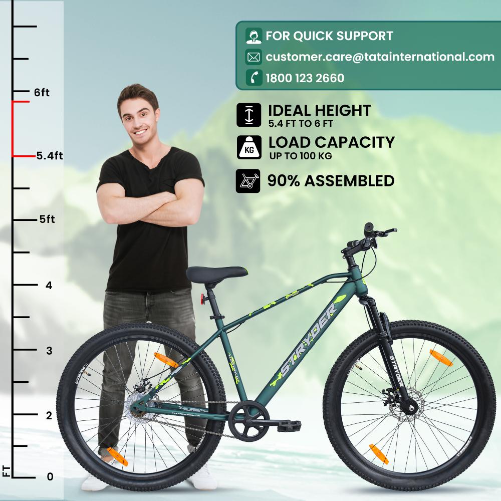 29 Inch Military Green Magnet Mountain Bike - military green