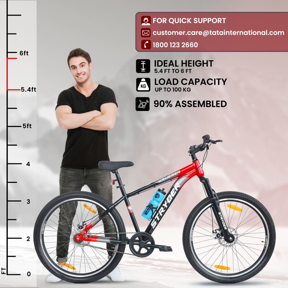 tata Krueger MTB Bike - red