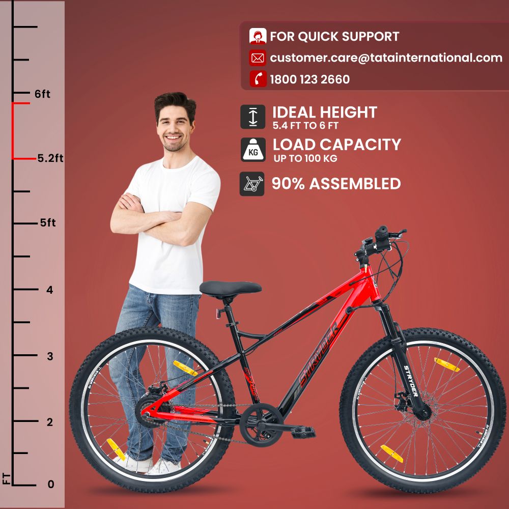 Voltic X Electric Bicycle - red