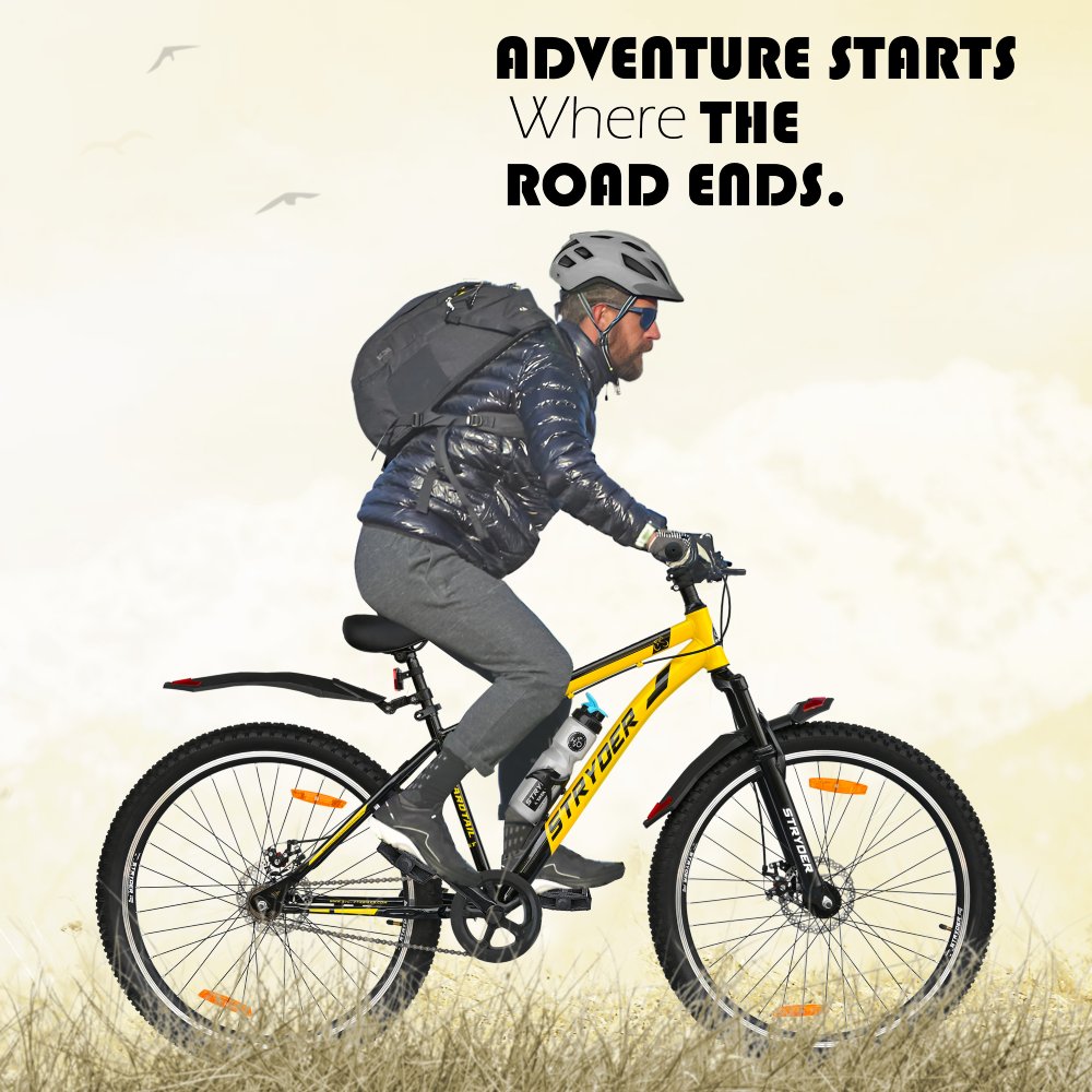 29T Wind Chaser MTB Bike - black/yellow