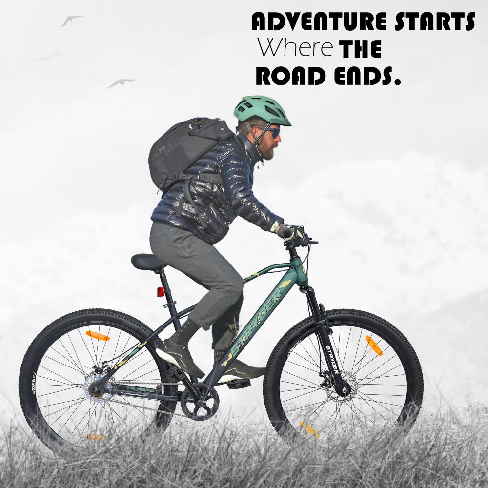 29 Inch Military Green Magnet Mountain Bike - black military green