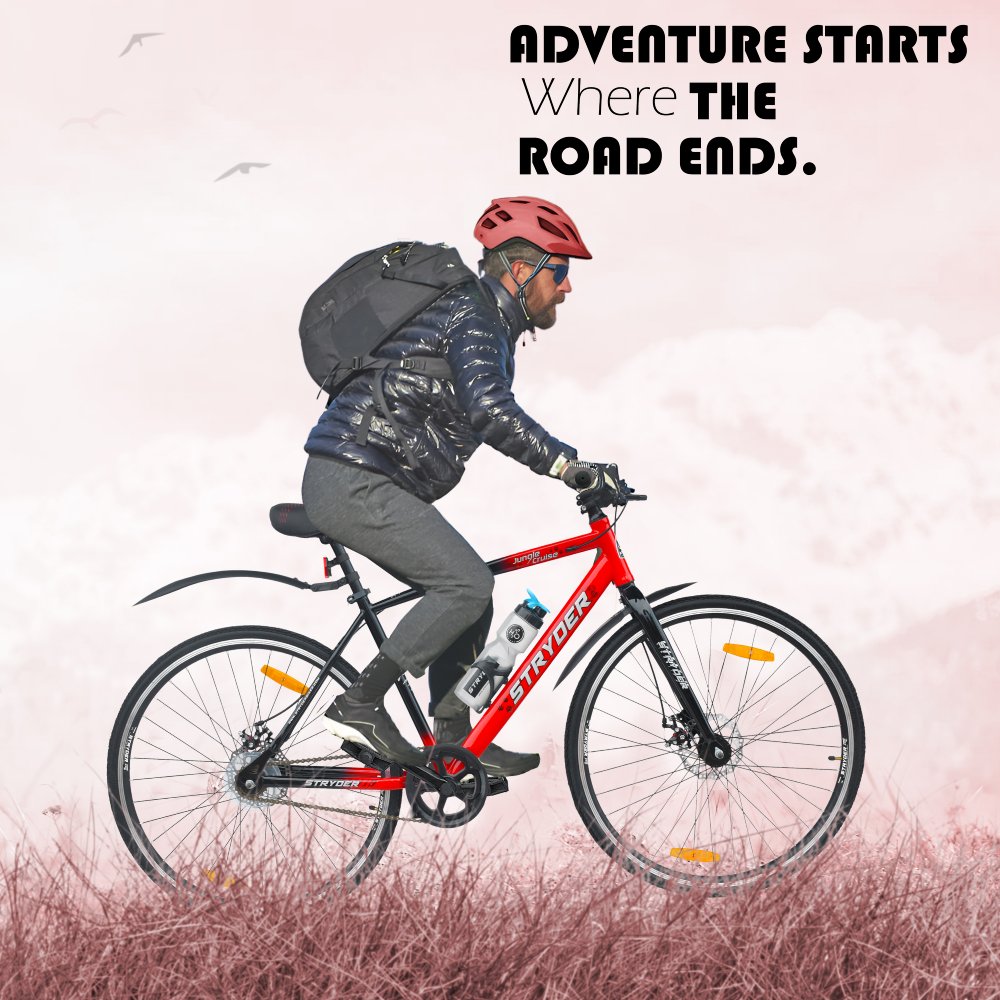 tata jungle cruise 700c - red