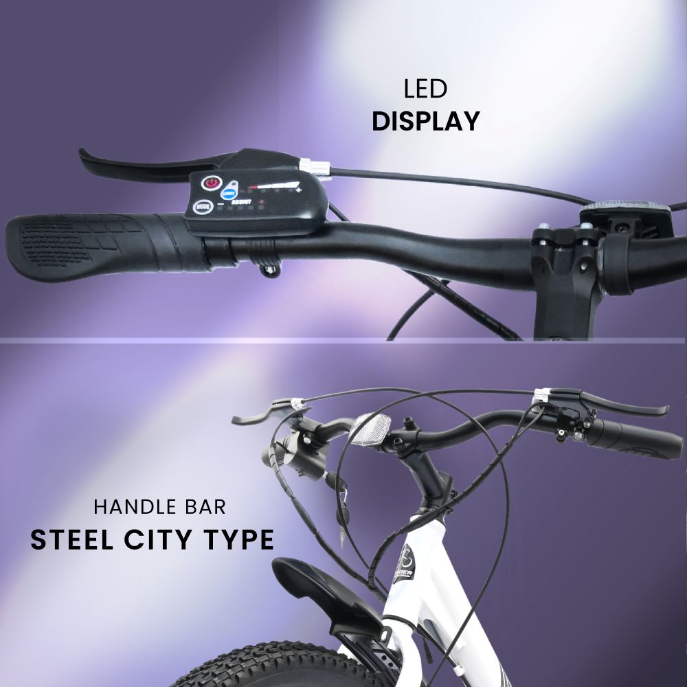 tata stryder voltic go ebike - purple