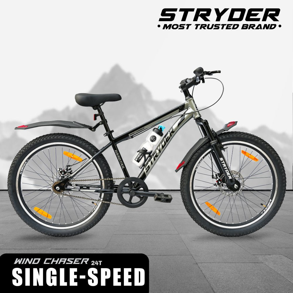 Wind Chaser MTB Bike - grey/black