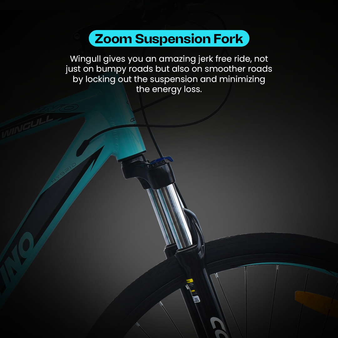 CONTINO 700C WINGULL 8 SPEED - cyan