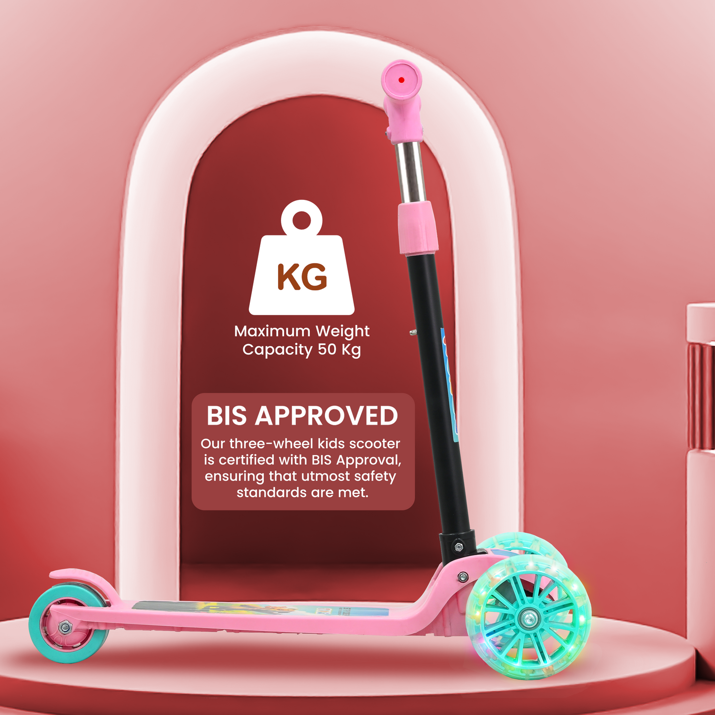 TODLR Kick Scooter - Pink