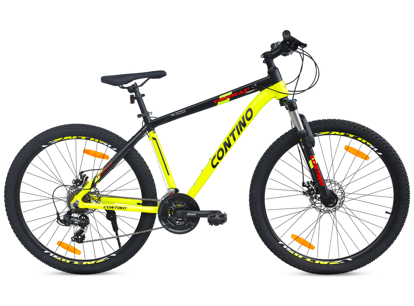 Contino Torrac 21 Speed MTB Cycle - green/black