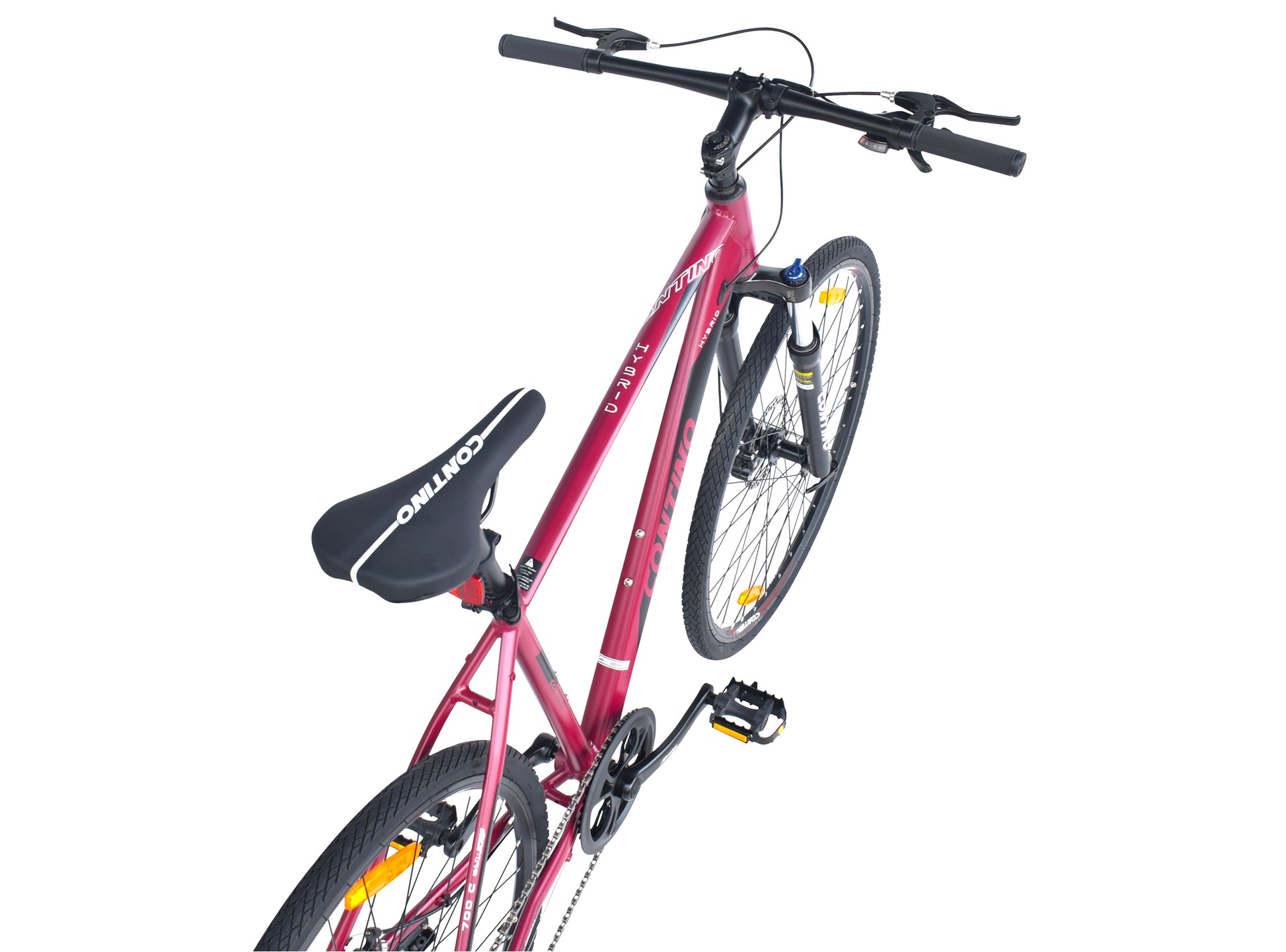 CONTINO 700C WINGULL 8 SPEED - wine red