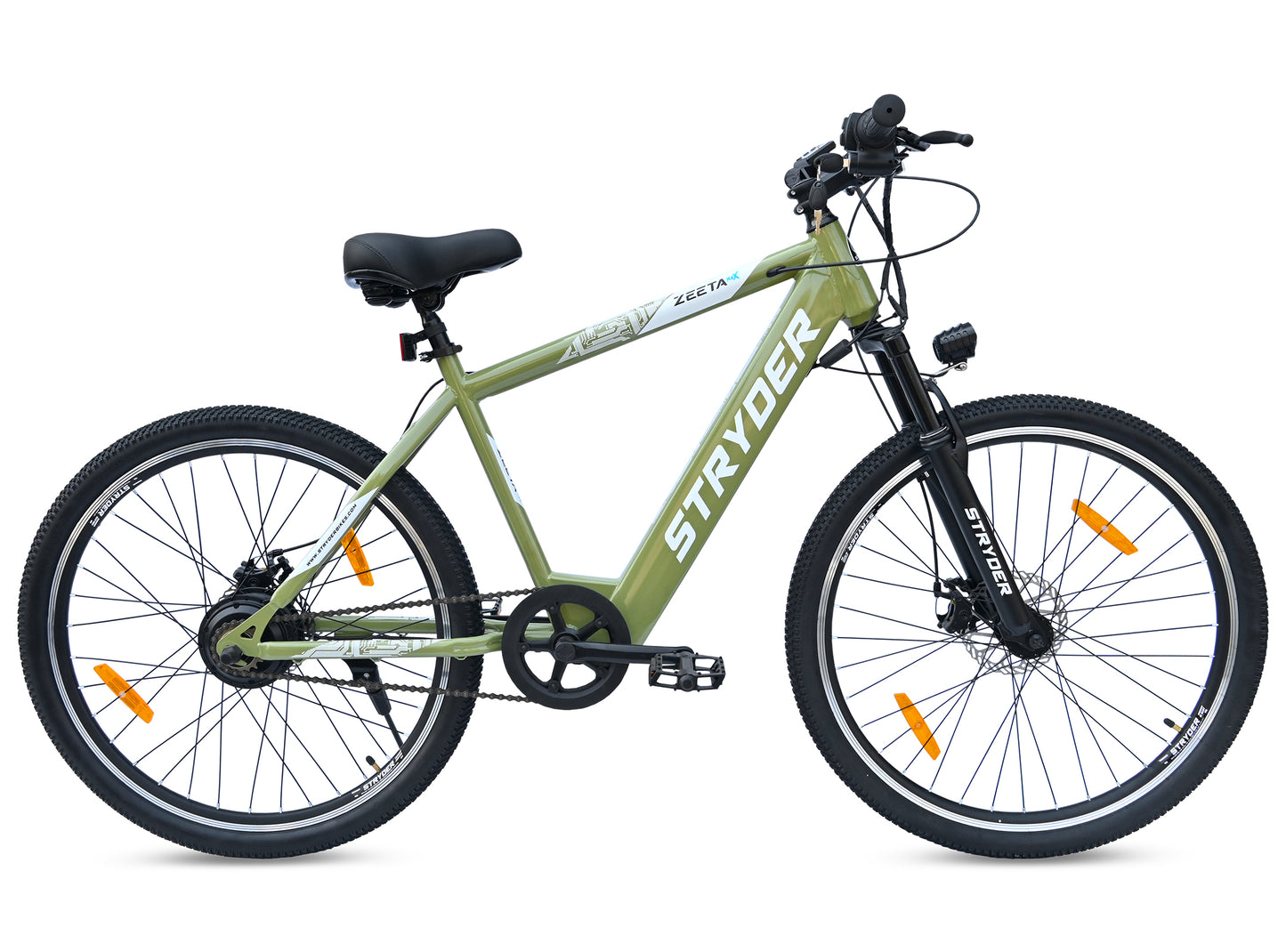 Sage Green Zeeta Max Electric Bicycle - sage green