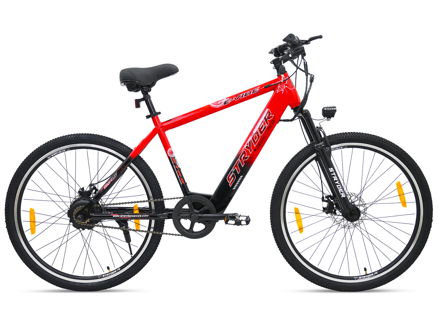 tata e-vibe - red