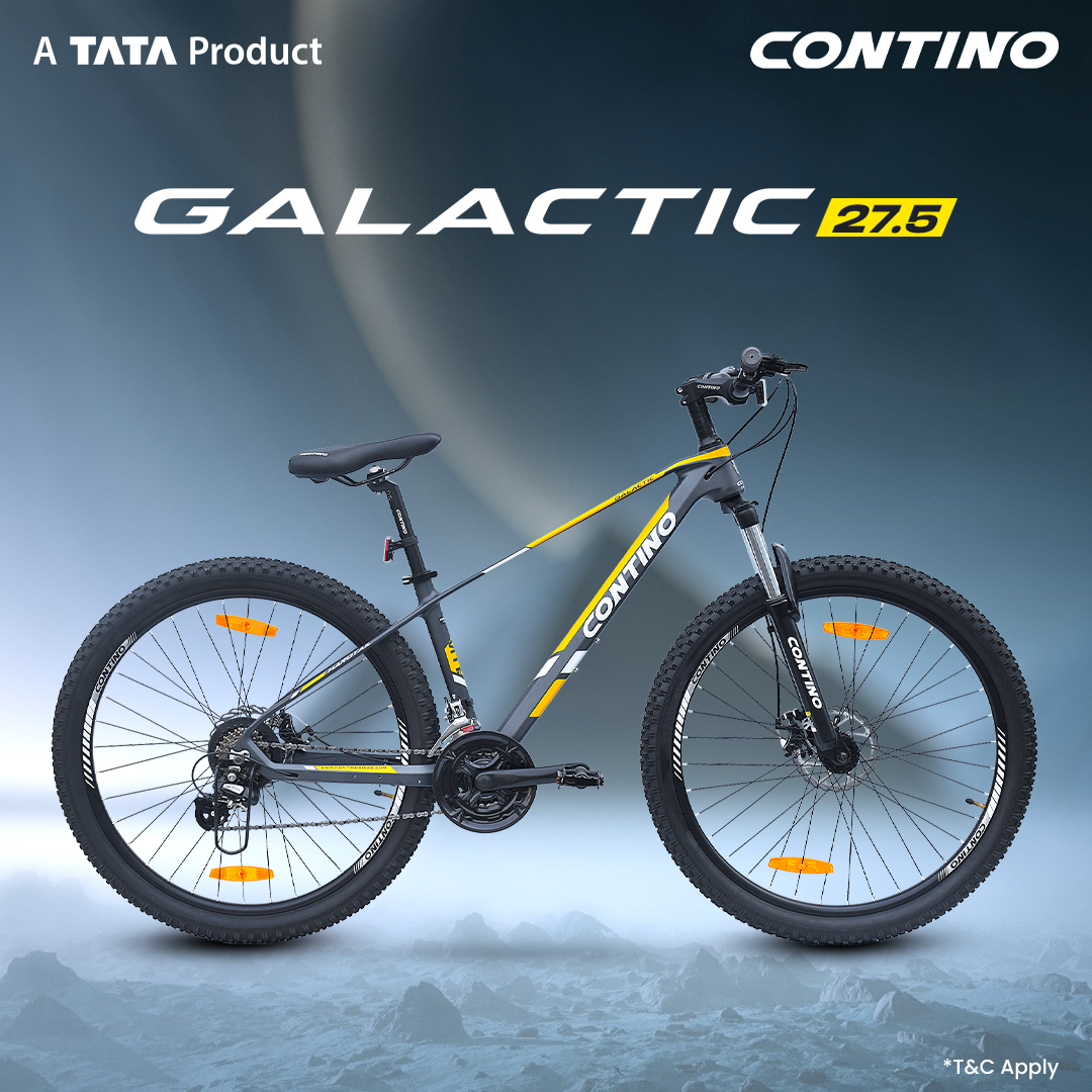 Contino Galactic 27.5 Inch Moutain Bike - grey