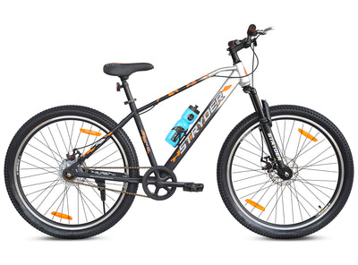 27.5T Magnet Single Speed Mountain Bike - matt black silver