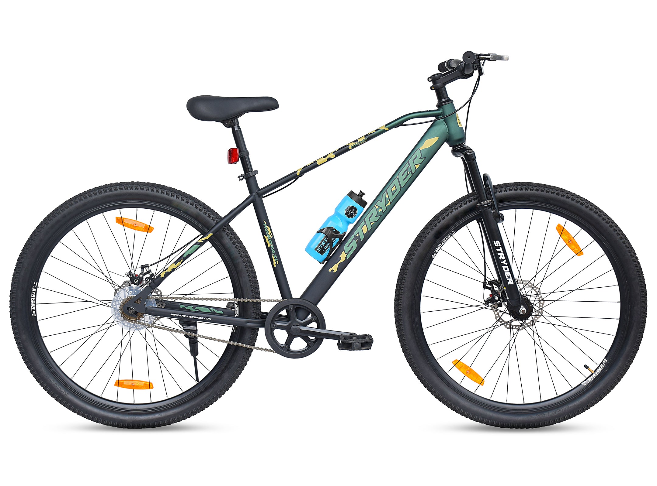 Black Military Green 29 Inch Magnet Mountain Bike - black military green