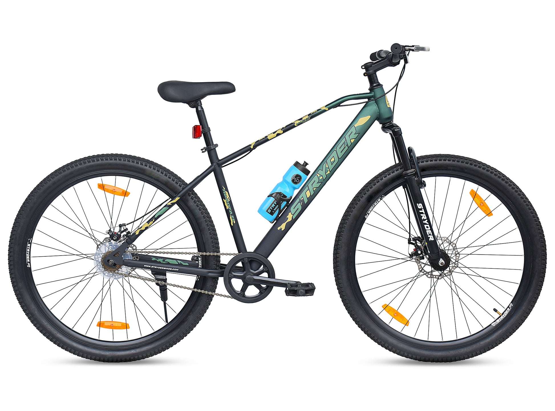 Black Military Green 29 Inch Magnet Mountain Bike - black military green