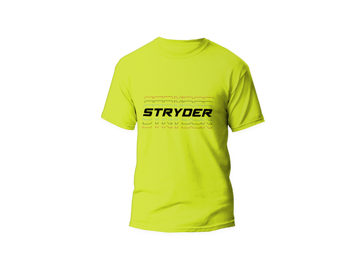 Men's Riding T-shirt Dry fit - neon green