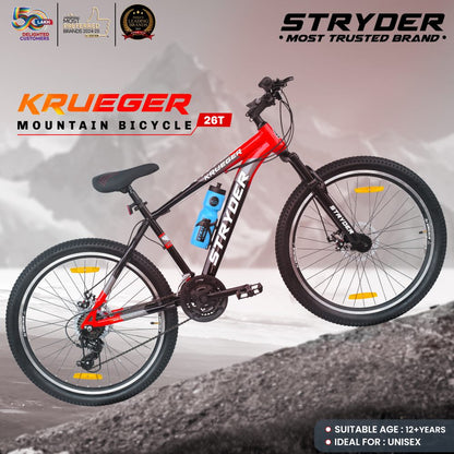 tata 26T KRUEGER 21 SPEED - red