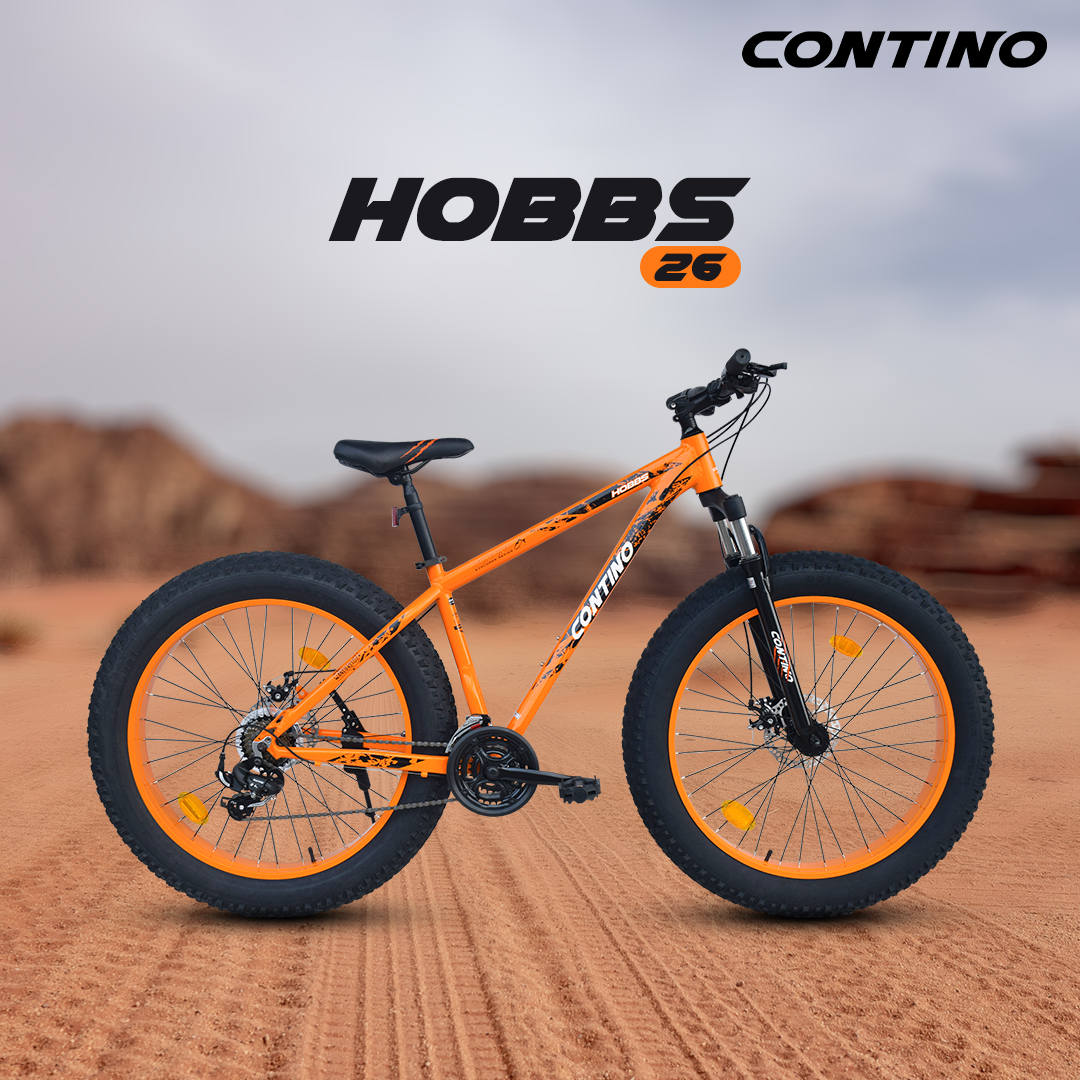 Contino Hobbs Orange Fat Mountain Bike - orange/black