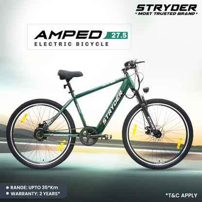 tata amped - forest green