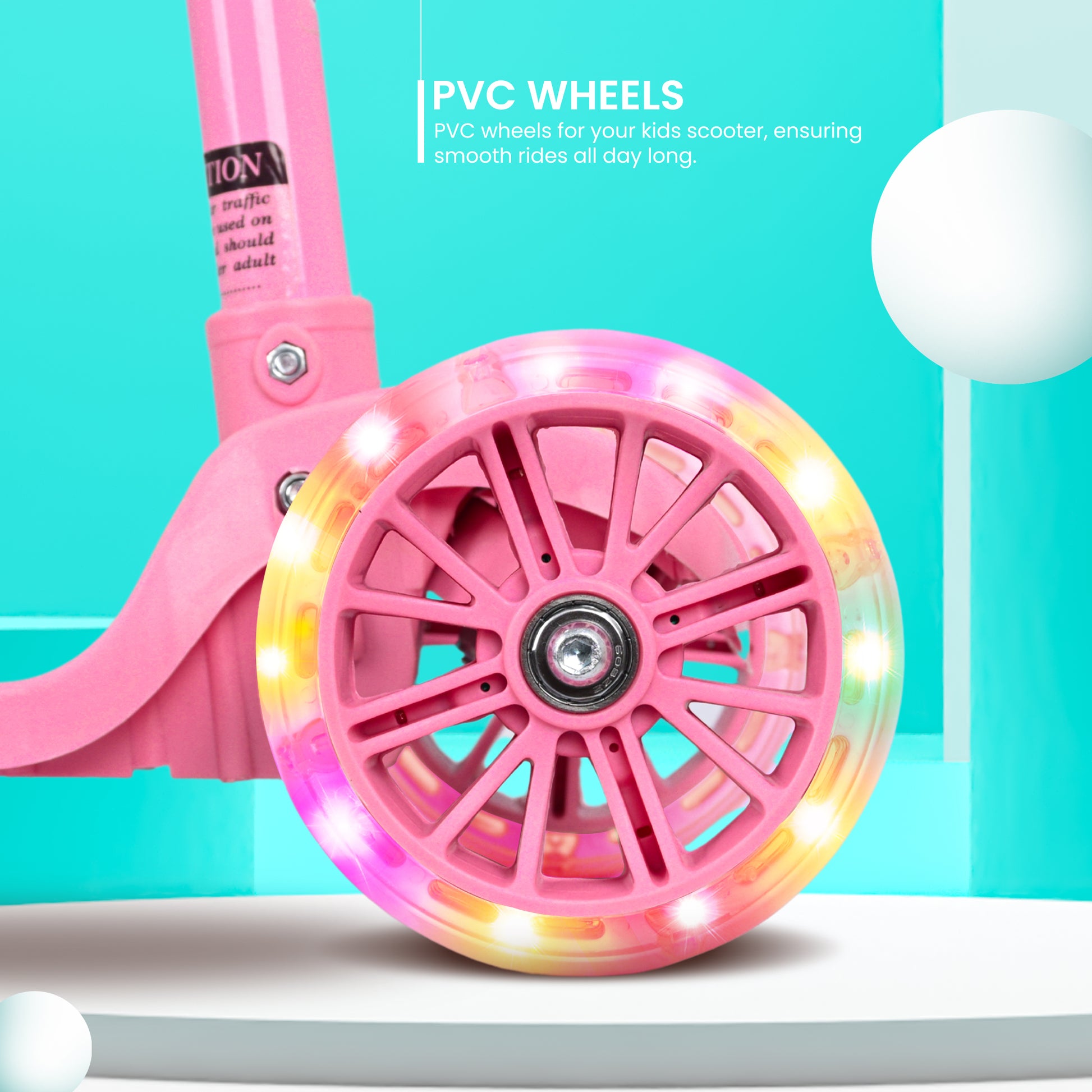 tata todlr kickscooter - pink
