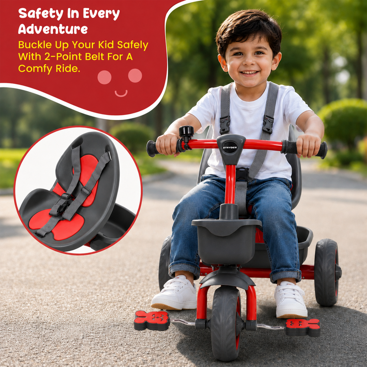 Nody Tricycle - Red