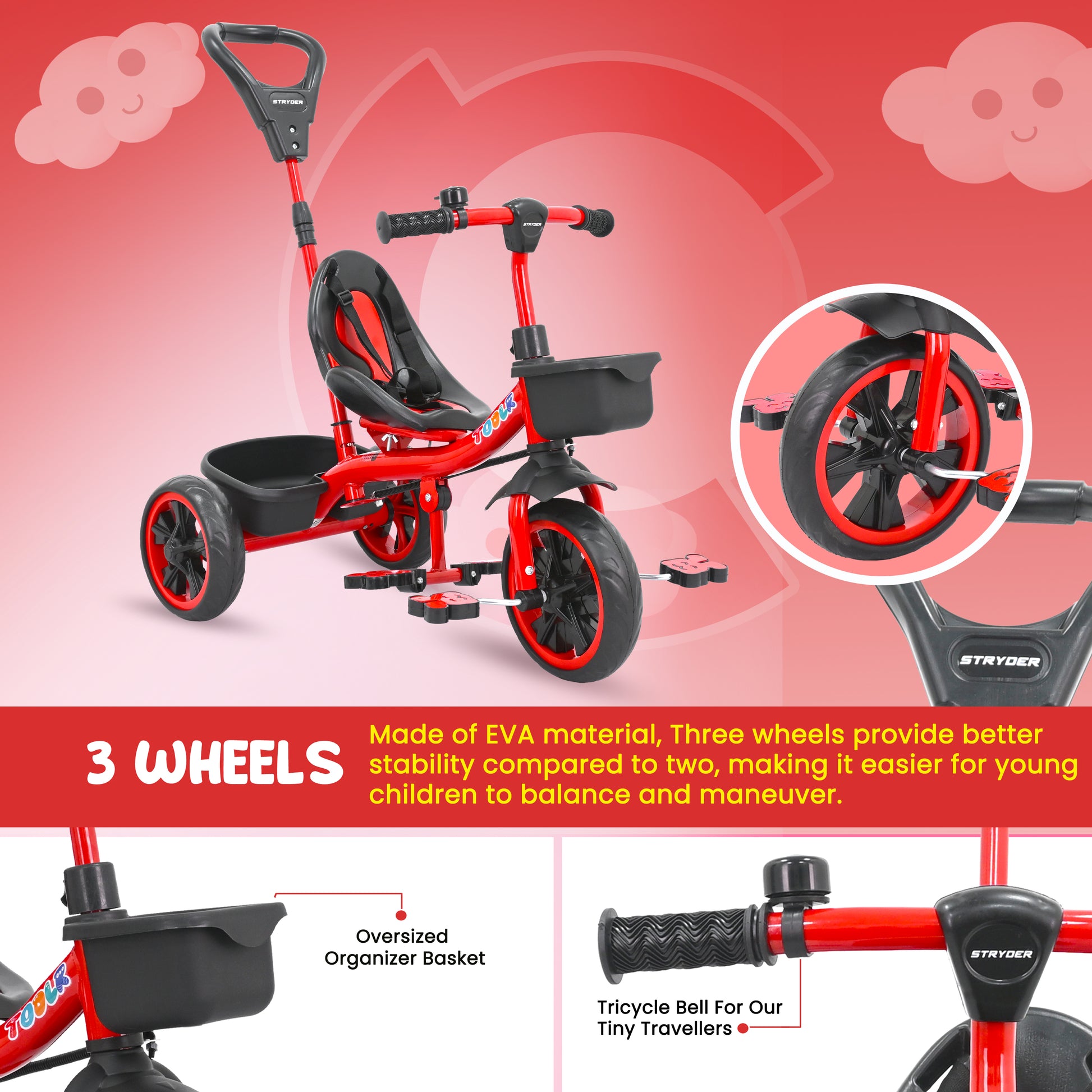 tricycle - Red