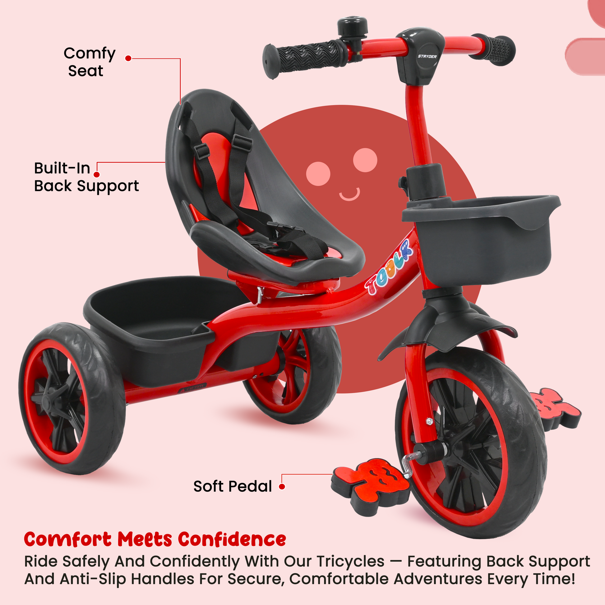 Nody Tricycle - Red